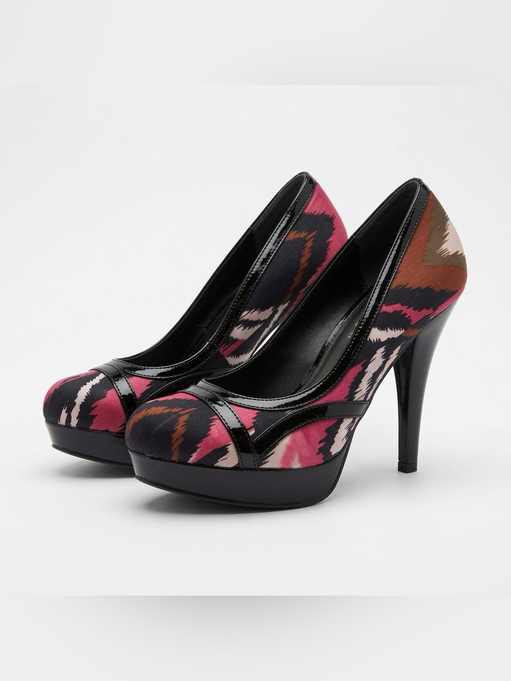 🟢3/$15 MADDEN GIRL heels 8.5 round toe multi color